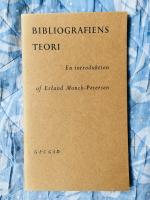 Bibliografiens teori : en introduktion