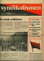 Syndikalismen- en studietidning utgiven av SAC