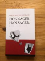 Hon s&auml;ger. Han s&auml;ger