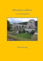 Historiska sev&auml;rdheter i v&auml;stra &Ouml;sterg&ouml;tland