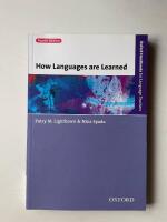 How languages are learned