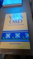V&aring;ra ord : kortfattad etymologisk ordbok