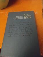 Ett nytt spr&aring;k : ess&auml;er om ord och begrepp hos Vilhelm Ekelund