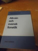Allm&auml;n och svensk fonetik