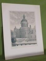 Waldemar Bernhard : Portf&ouml;lj med tio signerade originaltr&auml;snitt