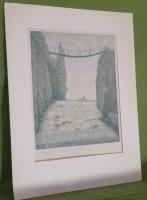 Waldemar Bernhard : Portf&ouml;lj med tio signerade originaltr&auml;snitt