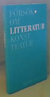 F&ouml;rs&ouml;k om litteratur