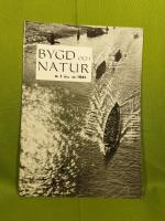 Bygd och Natur : Nr 1.  &Aring;rg 42