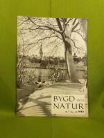 Bygd och Natur : Nr 1. &Aring;rg 44