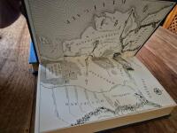 Silmarillion & Ringens v&auml;rld 2 b&ouml;cker (Norstedts 1987, bl&aring; klotband)