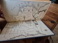 Silmarillion & Ringens v&auml;rld 2 b&ouml;cker (Norstedts 1987, bl&aring; klotband)