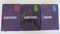 Elkrafthandboken 3 b&ouml;cker: Elkraftsystem 1-2, Elmaskiner