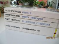 August Strindberg x4: Giftas 1-2, Fadren/ Fr&ouml;ken Julie, Till Damaskus/Ett dr&ouml;mspel, Tj&auml;nstekvinnans son, 