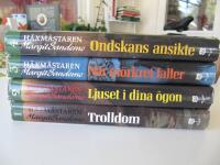 H&auml;xm&auml;staren 1-4: Trolldom, Ljuset i dina &ouml;gon, N&auml;r m&ouml;rkret faller, Ondskans ansikte