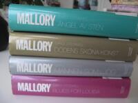 Mallory x4: &Auml;ngel av sten, D&ouml;dens sk&ouml;na konst, Mannen som lj&ouml;g, Blues f&ouml;r Louisa