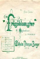 Fr&ouml;s&ouml;blomster   - 8 melodier f&ouml;r piano