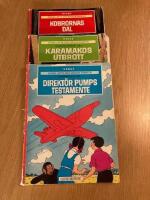 Johan, Lotta och Jockos &auml;ventyr: Kobrornas dal, Karamakos utbrott del 2, Direkt&ouml;r Pumps testamente del 1