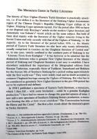 Some Notes on Eastern Turki (New Uighur) Munazara Literature