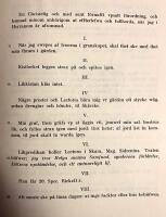 Jesper Swedbergs lefwernes beskrifning