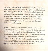 Martin Luthers psalmer i nordiska folkens liv
