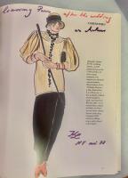 Lagerfeld's sketchbook - Karl Lagerfeld's fashion journal of Anna Piaggi