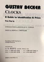 Gustav Becker Clocks  A Guide to Identification & Prices