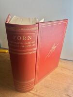 Zorn Tecknaren M&aring;laren Etsaren Skulpt&ouml;ren