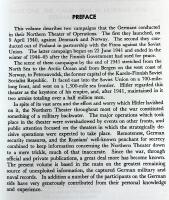 The German Northern  Theatre of Operations 1940 - 1945