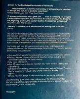 The shorter Routledge encyclopedia of philosophy