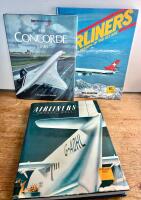 AIRLINERS  Nio b&ouml;cker om luftfart
