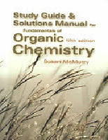 Fundamentals of Organic Chemistry Study Guide