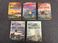 Hitlers ubåtskrig. Alla fem böckerna!