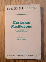 Cartesian Meditations: An Introduction to Phenomenology