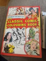 The classic comic colouring book