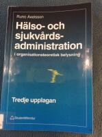 H&auml;lso- och sjukv&aring;rdsadministration