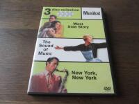 West Side Story / New York, New York / Sound of Music (3-disc)