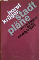 Stadtpl&auml;ne Erkundungen eines Einzelg&auml;ngers