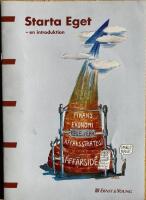 Starta eget - en introduktion