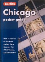 Berlitz Chicago Pocket guide