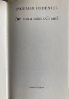 Om stora m&auml;n och sm&aring;