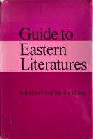 A guide to Eastern literatures