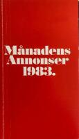 M&aring;nadens annonser 1983