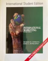 International Marketing (ISE) International Student Edition