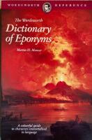 The Wordsworth Dictionary of Eponyms