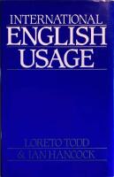 International English Usage
