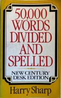 50,000 words divided ands spelled