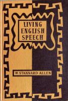 Living English Speech  Stress and intonation practice for the foreign student