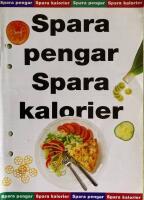 Spara pengar Spara kalorier
