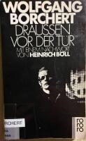 Draussen von der T&uuml;r - und ausgew&auml;hlte Erz&auml;hlungen
