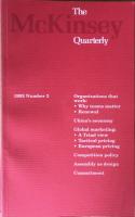 McKinsey Quarterly 1992 Number 3